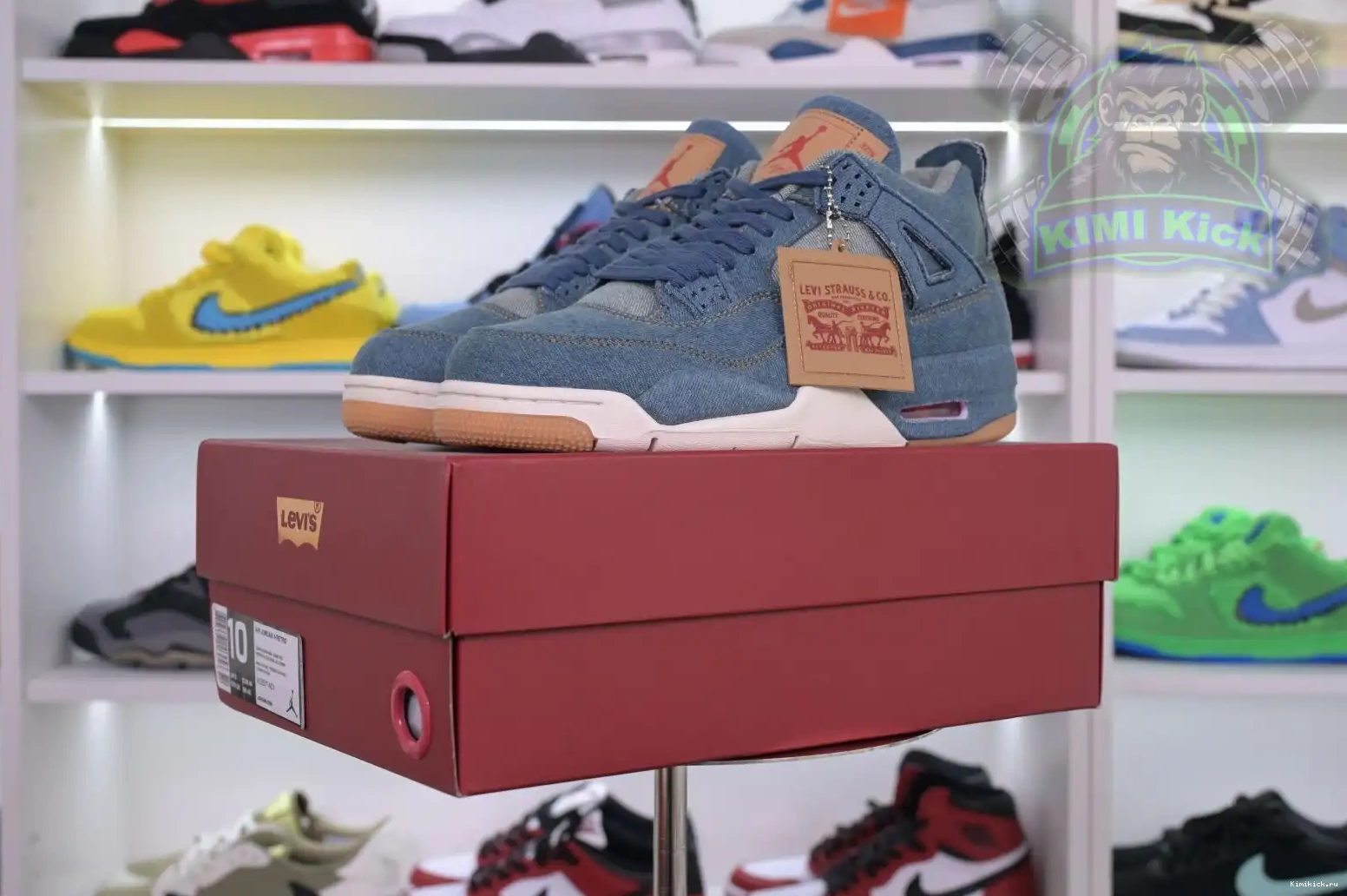 retro levis Air Jordan Kimikick 4 Jordan denim 0616